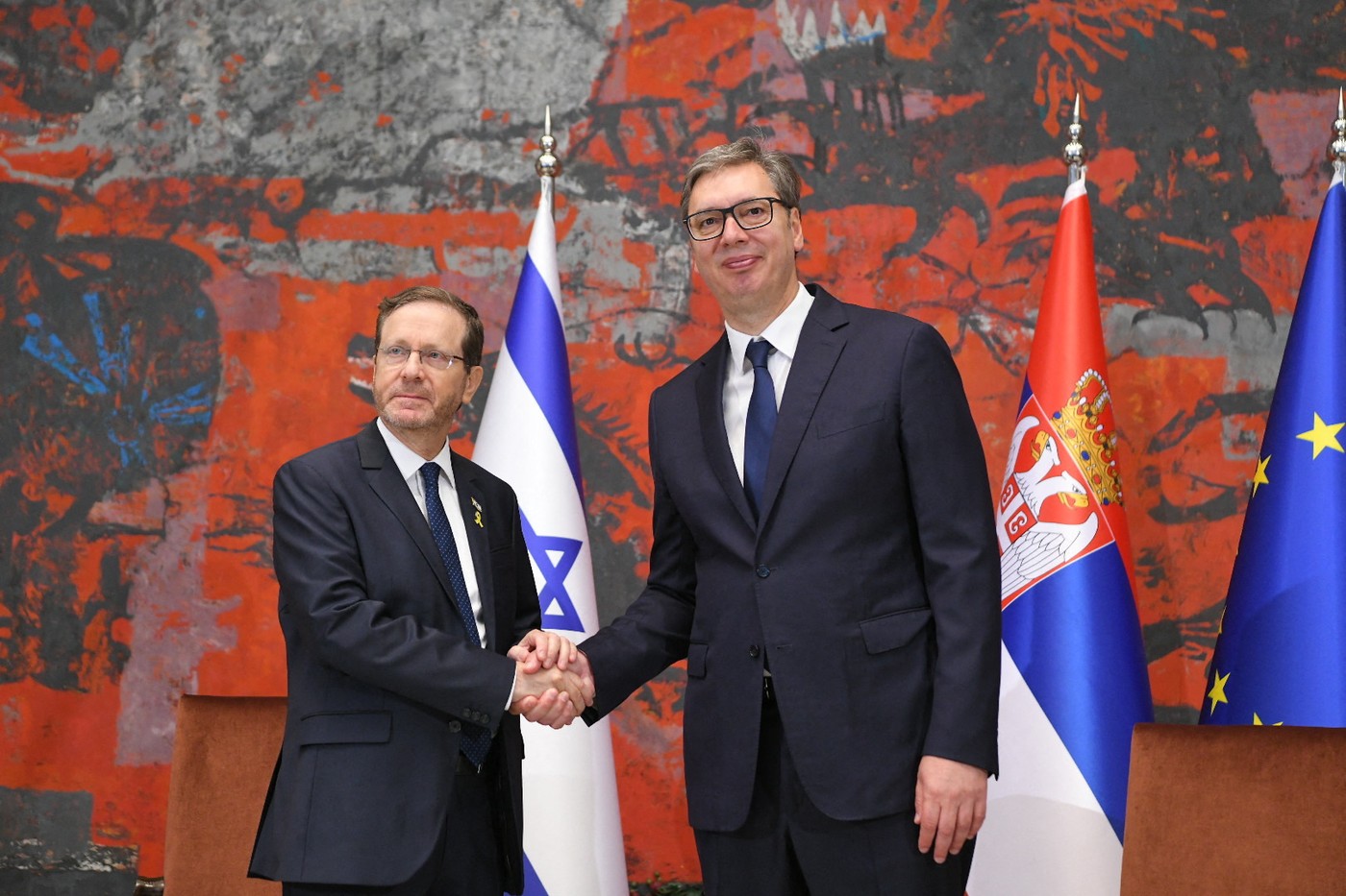 Isaac Herzog i Aleksandar Vučić