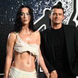 US singer Katy Perry and partner English actor Orlando Bloom arrive to attend the MTV Video Music Awards at UBS Arena in Elmont, New York, on September 11, 2024.,Image: 906801759, License: Rights-managed, Restrictions: , Model Release: no, Credit line: ANGELA WEISS / AFP / Profimedia