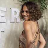 September 16, 2024, New York, New York, United States: Halle Berry wearing dress by Tamara Ralph attends premiere of Lionsgate 'Never Let Go' at Regal Times Square in New York on September 16, 2024,Image: 908916527, License: Rights-managed, Restrictions: , Model Release: no, Credit line: Lev Radin / Zuma Press / Profimedia