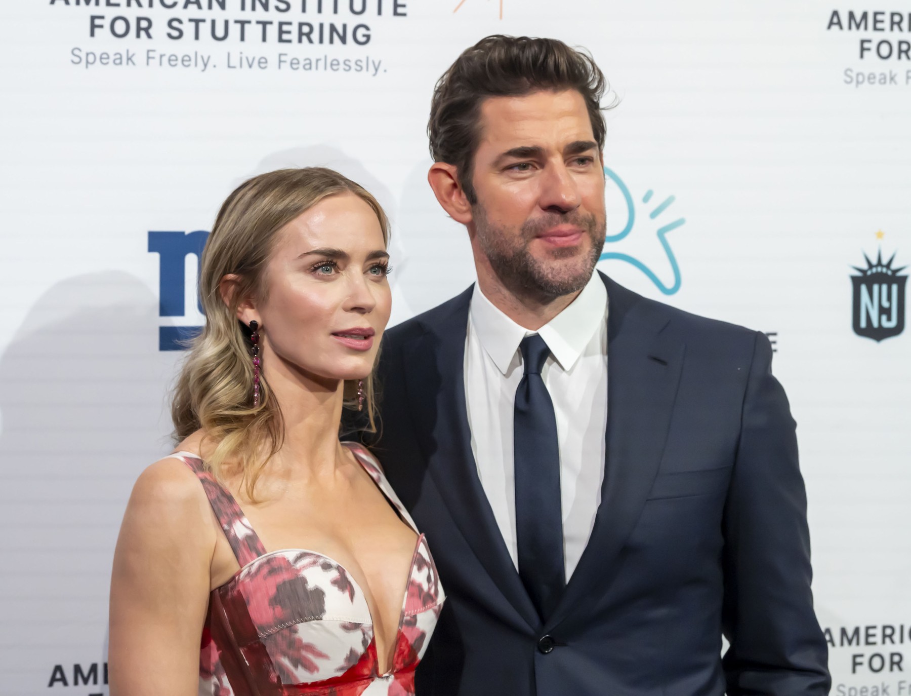 American Institute for Stuttering Gala held at 583 Park Avenue

Featuring: (L-R) Emily Blunt and John Krasinski
Where: New York, New York, United States
When: 17 Sep 2024
Credit: TheNews2/INSTARimages,Image: 909013958, License: Rights-managed, Restrictions: , Model Release: no, Credit line: Ron Adar|M10s / INSTAR Images / Profimedia