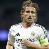 September 17, 2024, Madrid, Madrid, SPAIN: Luka Modric of Real Madrid looks on during the UEFA Champions League 2024/25 League Phase MD1 match between Real Madrid CF and VfB Stuttgart at Estadio Santiago Bernabeu on September 17, 2024 in Madrid, Spain.,Image: 909240021, License: Rights-managed, Restrictions: , Model Release: no, Credit line: Irina R. Hipolito / Zuma Press / Profimedia