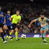 Manchester City's Josko Gvardiol shoots during the UEFA Champions League, league stage match at the Etihad Stadium, Manchester. Picture date: Wednesday September 18, 2024.,Image: 909575479, License: Rights-managed, Restrictions: Use subject to restrictions. Editorial use only, no commercial use without prior consent from rights holder., Model Release: no, Credit line: Martin Rickett / PA Images / Profimedia