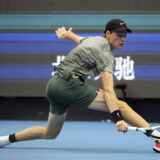 BEIJING, CHINA - SEPTEMBER 26: Jannik Sinner of Italy competes in the Men s Singles Round of 32 match against Nicolas Jarry of Chile on day four of 2024 China Open at National Tennis Center on September 26, 2024 in Beijing, China. Copyright: xBeijingxYouthxDailyx 111520322385,Image: 912192829, License: Rights-managed, Restrictions: PUBLICATIONxNOTxINxCHN, Model Release: no, Credit line: IMAGO / imago sportfotodienst / Profimedia