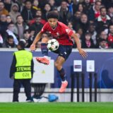 Tiago SANTOS ( 22 - Lille ) during the UEFA Champions League match between Lille OSC and Real Madrid CF at Stade Pierre Mauroy on October 02, 2024 in Lille, France. ( Photo by federico pestellini panoramic ) - FOOTBALL : Lille vs Real Madrid - Ligue des Champions - 02 10 2024 FedericoPestellini Panoramic