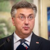 10.10.2024., Zagreb - Predsjednik Vlade Andrej Plenkovic sudjelovao je na predstavljanju spomenice Hrvatske paneuropske unije povodom 33 godine rada Hrvatske paneuropske unije. Bogat sadrzaj na 320 stranica donosi govore, clanke, pisma, izjave, rezolucije, izvatke iz tiska, prikaze, intervjue, fotografije i druga svjedocanstva o radu Hrvatske paneuropske unije za razdoblje od 1991. do 2024. Nakladnik je Hrvatska paneuropska unija, urednici su Mislav Jezic i Pavo Barisic, a uz njih urednistvo cine Vanja Gavran i Zeljko Obad. Prijelom i graficku obradu potpisuje Zeljko Obad, a knjigu je tiskao Grafomark d.o.o., Zagreb. Spomenica je tiskana uz potporu Zaklade Konrada Adenauera. Photo: Neva Zganec/PIXSELL