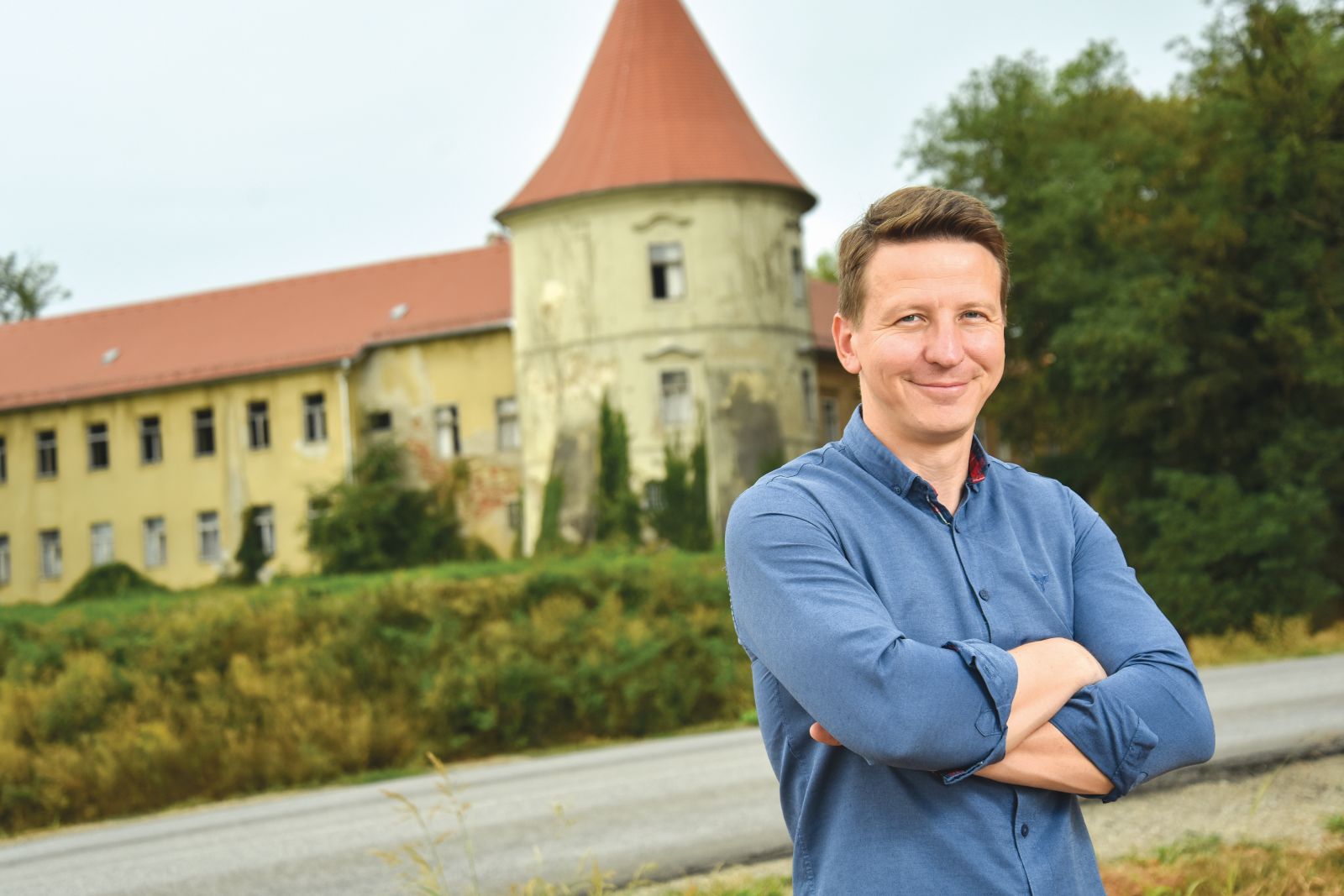 19.08.2022., Kerestinec - Dario Zurovec, gradonacelnik Svete Nedelje. 
Photo Sasa ZinajaNFoto