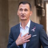 12.10.2024., Zagreb - HDZ-ov kandidat za predsjednika Republike Hrvatske Dragan Primorac odrzao je konferenciju za medije o aktualnim temama ispred Gradskog odbora HDZ-a u Gundulicevoj ulici. Photo: Neva Zganec/PIXSELL