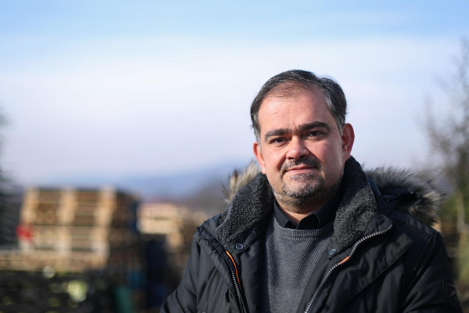 27.01.2022., Zagreb - Fra Franjo Vidovic, voditelj pucke kuhinje na Sv. Duhu u sklopu crkve Svetog Antuna Padovanskog. Photo: Luka Stanzl/PIXSELL