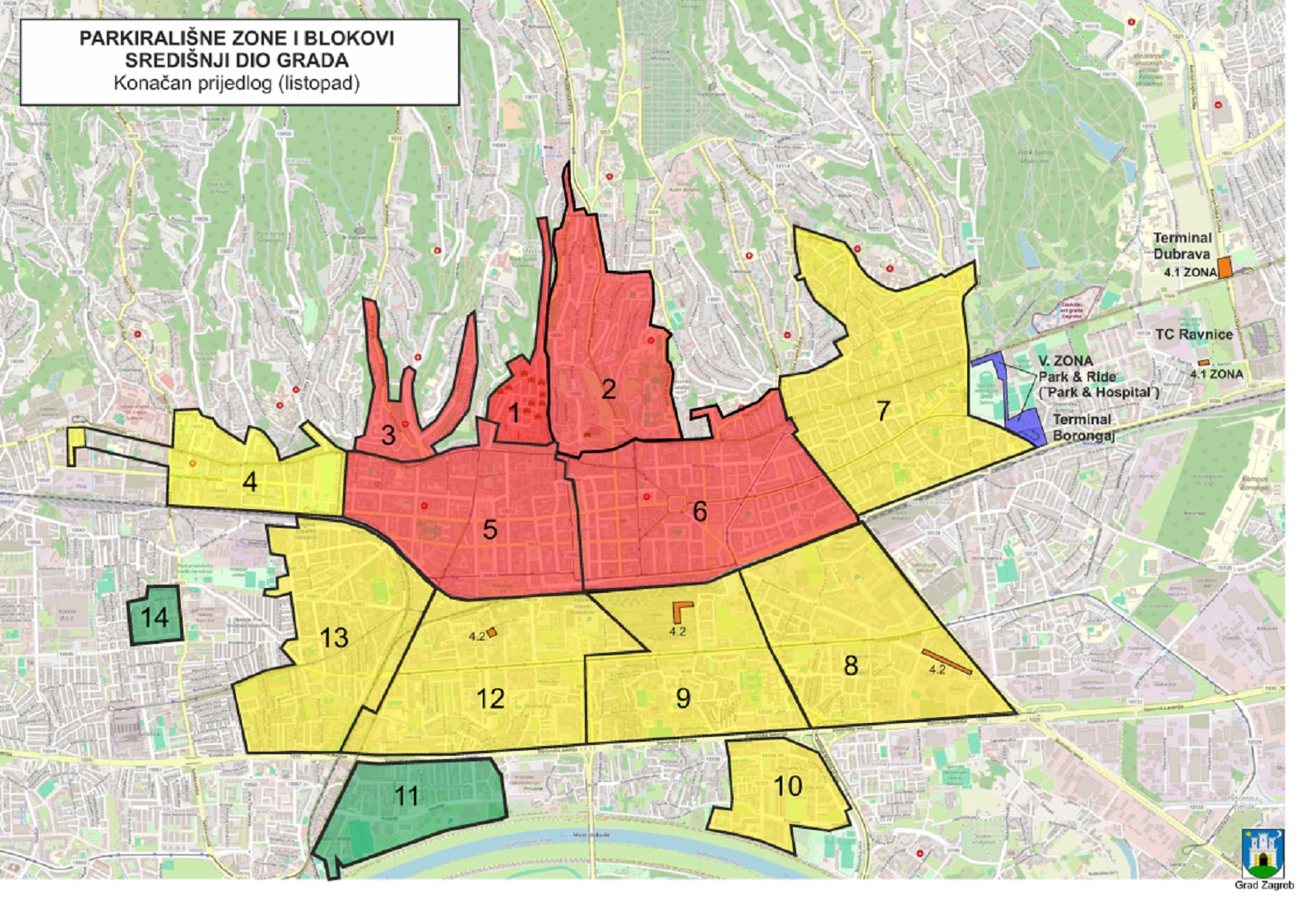 Zagreb, 19.10.2024. - Sustav naplate parkiranja u Zagrebu 26. listopada će doživjeti prvu veliku promjenu nakon 20-ak godina uvođenjem blokovskog parkiranja, što znači da povlaštene parkirališne karte više neće vrijediti za cijele postojeće parkirališne zone, već za samo jedan od 23 bloka unutar zone. 
foto HINA/ Grad Zagreb/ ml