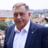 17.07.2024., Sarajevo, Bosna i Hercegovina - Predsjednik bh. entiteta RS Milorad Dodik stigao je danas u sud BiH, a kao i u prijasnjim rocistima, ispred zgrade su ga docekale pristase, no u dosta manjem borju nego što je to ranije bio slucaj. Photo: Armin Durgut/PIXSELL