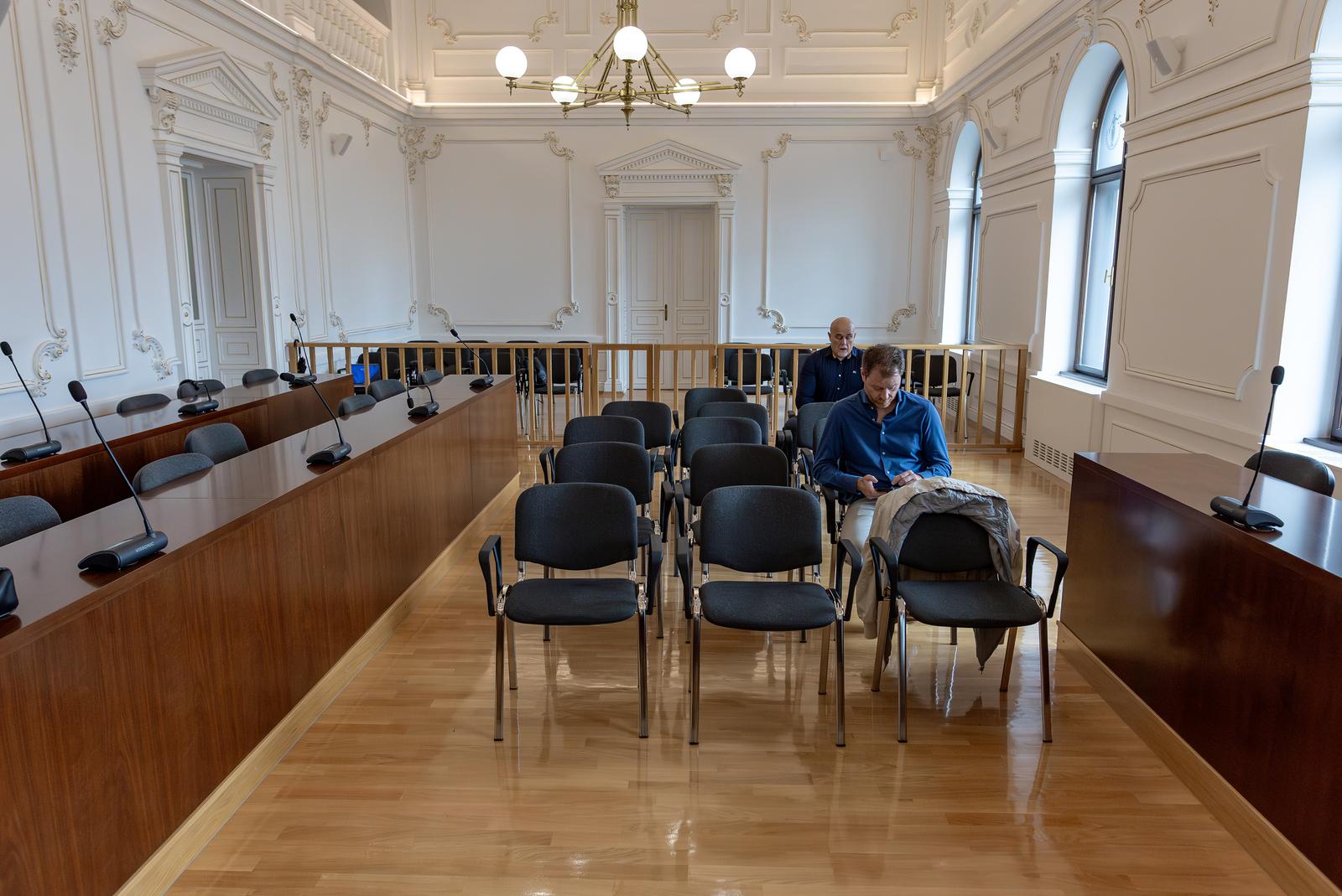 11.06.2024., Osijek - Zupanijski sud , Sudjenje Mamicima za izvlacenje novca iz Dinama, nastavak sudjenja i na danasnji dan nije bilo svjedoka. Photo: Davor Javorovic/PIXSELL