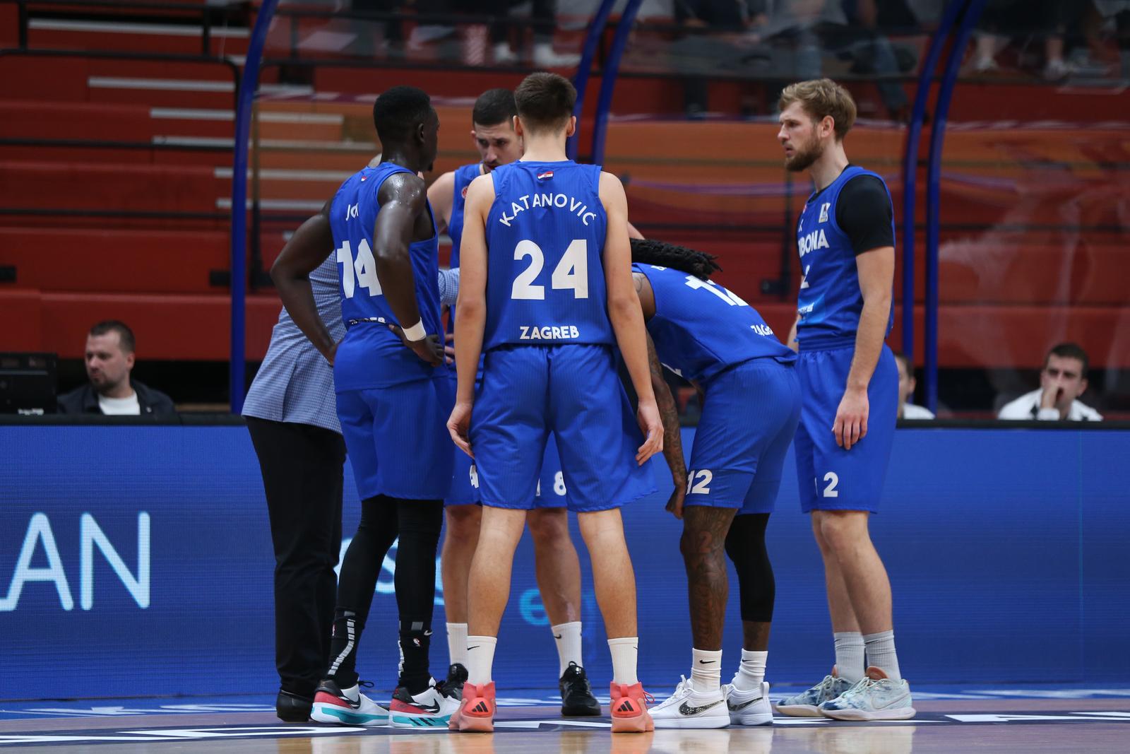 01.10.2024., KC Drazen Petrovic, Zagreb -  AdmiralBet ABA liga, 2.kolo,  KK Cibona - SC Derby. Photo: Luka Batelic/PIXSELL