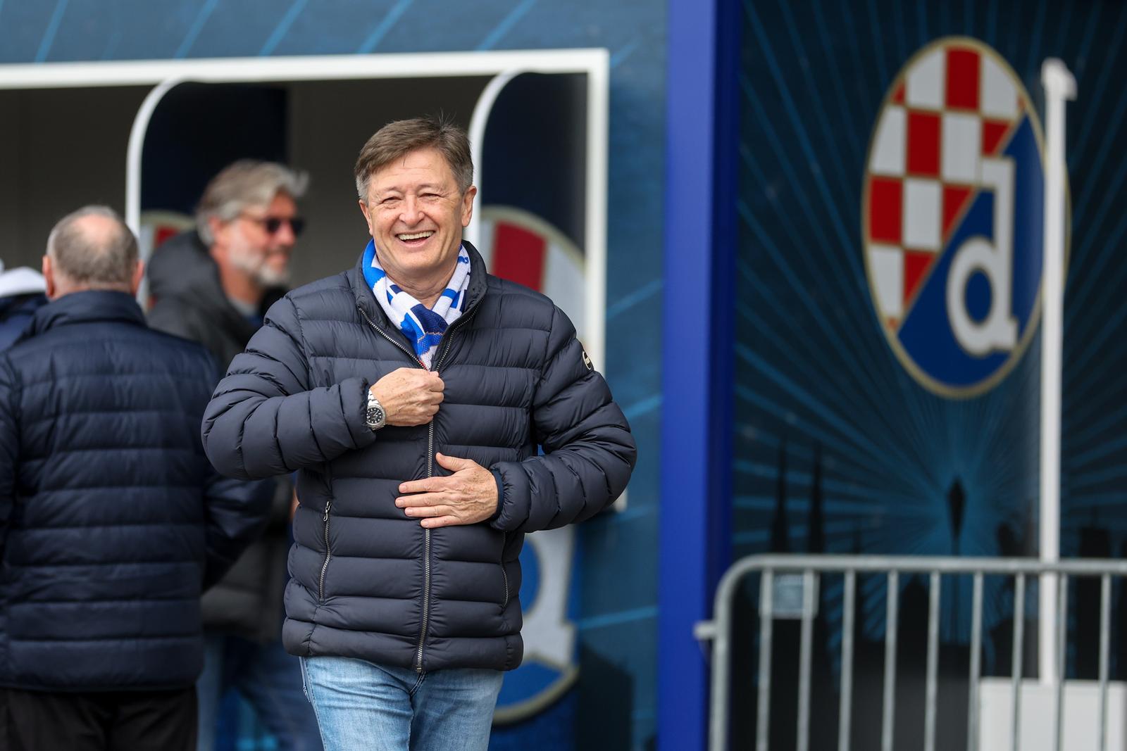 02.03.2024., Zagreb - Izbori za Skupstinu GNK Dinamo pod zapadnom tribinom Maksimirskog stadiona. Otto Baric, nositelj liste "Dinamo iznad svih" na glasanju. Photo: Igor Kralj/PIXSELL