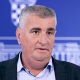 02.10.2024., Zagreb - Na konferencji za medije odrzanoj u Saboru o temi "Plenkovic je u oci lagao mene i hrvatski narod oko slanja nase vojske u Ukrajinu" govorio je Miro Bulj. Photo: Patrik Macek/PIXSELL