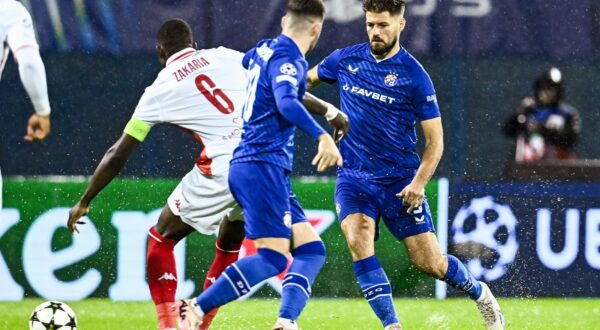 02.10.2024., stadion Maksimir, Zagreb - UEFA Liga prvaka, grupna faza, GNK Dinamo - AS Monaco FC. Photo: Marko Lukunic/PIXSELL