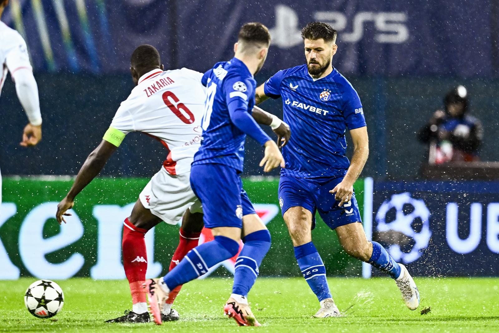 02.10.2024., stadion Maksimir, Zagreb - UEFA Liga prvaka, grupna faza, GNK Dinamo - AS Monaco FC. Photo: Marko Lukunic/PIXSELL