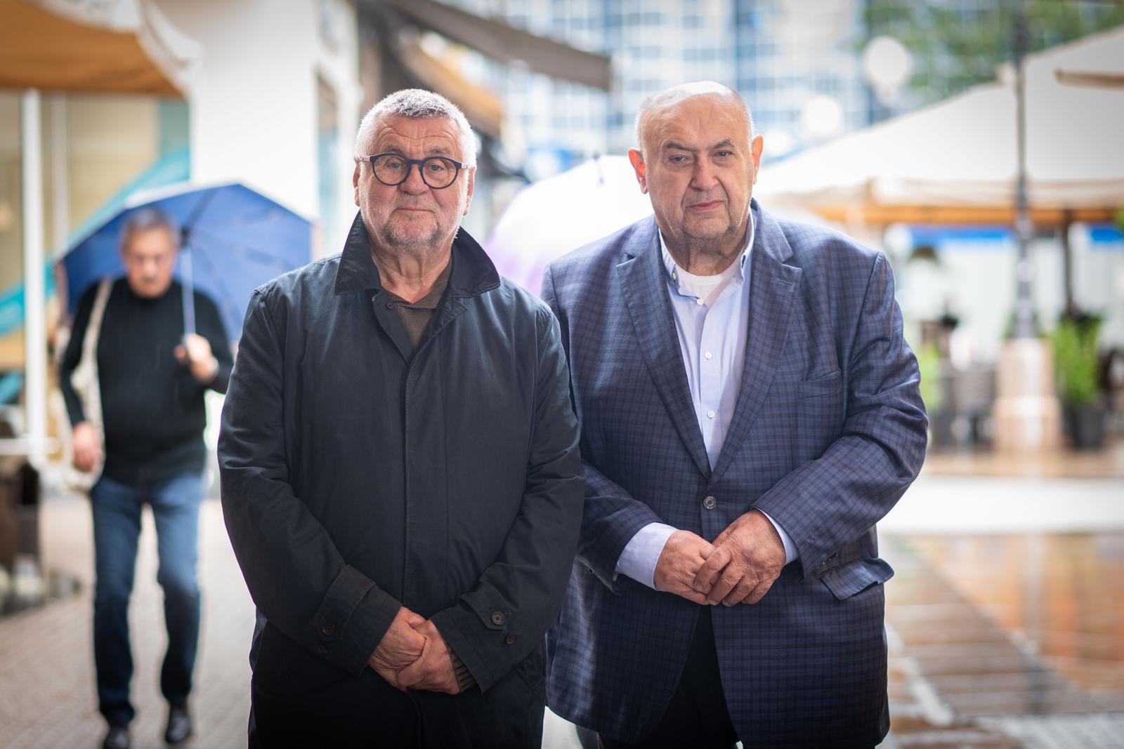 03.10.2024., Zagreb - Ceda Prodanovic i Rajko Grlic. Photo: Neva Zganec/PIXSELL