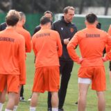 04.02.2022., Sibenik - Trening nogometasa Sibenika na stadionu Subicevac uoci utakmice HT Prve lige izmedju Sibenika i Dinama. Trener Marko Kartelo   Photo: Hrvoje Jelavic/PIXSELL