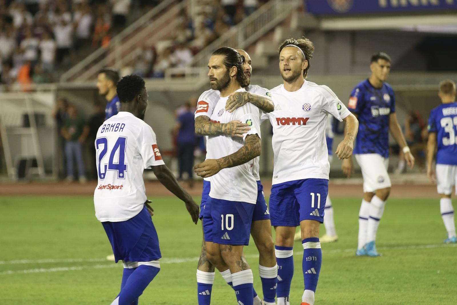 04.08.2024., stadion Poljud, Split - SuperSport HNL, 01. kolo, HNK Hajduk - NK Slaven Belupo. Marko Livaja Photo: Ivo Cagalj/PIXSELL