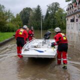 04.10.2024., Ogulin - Poplava je snažno pogodila Ogulin gdje se rijeka Dobra izlila iz korita Photo: Hrvoje Kostelac/PIXSELL