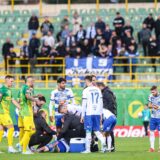 04.10.2024., stadion Aldo Drosina, Pula - 
SuperSport HNL, 09. kolo, NK Istra 1961 - NK Osijek. 23 Moris Valincic Photo: Srecko Niketic/PIXSELL