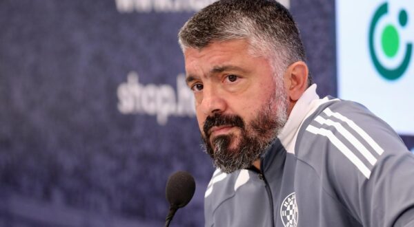 05.10.2024., Split - Gennaro Gattuso odrzao konferenciju za medije uoci 9. kola SuperSport HNL u kojem Hajduk igra protiv Sibenika. Photo: Ivo Cagalj/PIXSELL