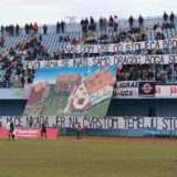 05.12.2023., stadion Cibalia, Vinkovci - SuperSport Hrvatski nogometni kup, osmina finala, HNK Cibalia - HNK Rijeka. Transparent navijaca Cibalije, Ultrasa. Photo: Davor Javorovic/PIXSELL