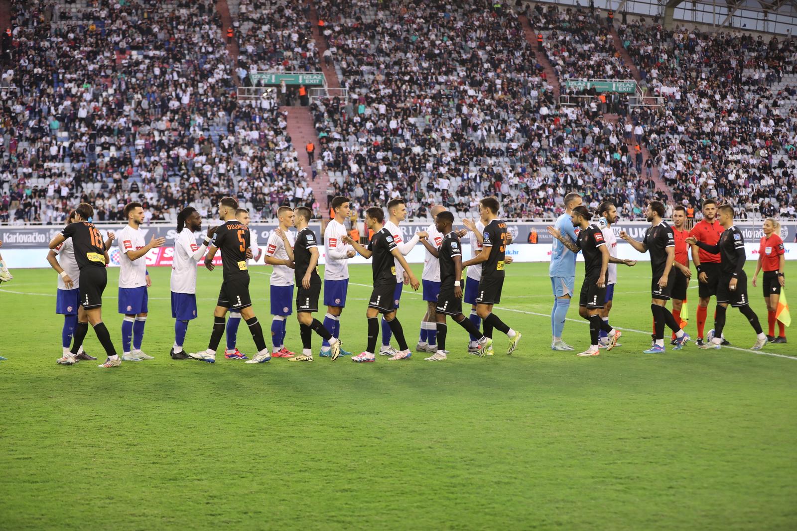 06.10.2024., Split - SuperSport Prva HNL, 9. kolo, HNK Hajduk - HNK Sibenik. Photo: Ivo Cagalj/PIXSELL