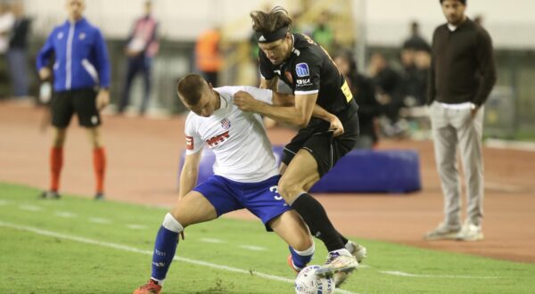 06.10.2024., Split - SuperSport Prva HNL, 9. kolo, HNK Hajduk - HNK Sibenik. Bruno Durdov Photo: Ivo Cagalj/PIXSELL