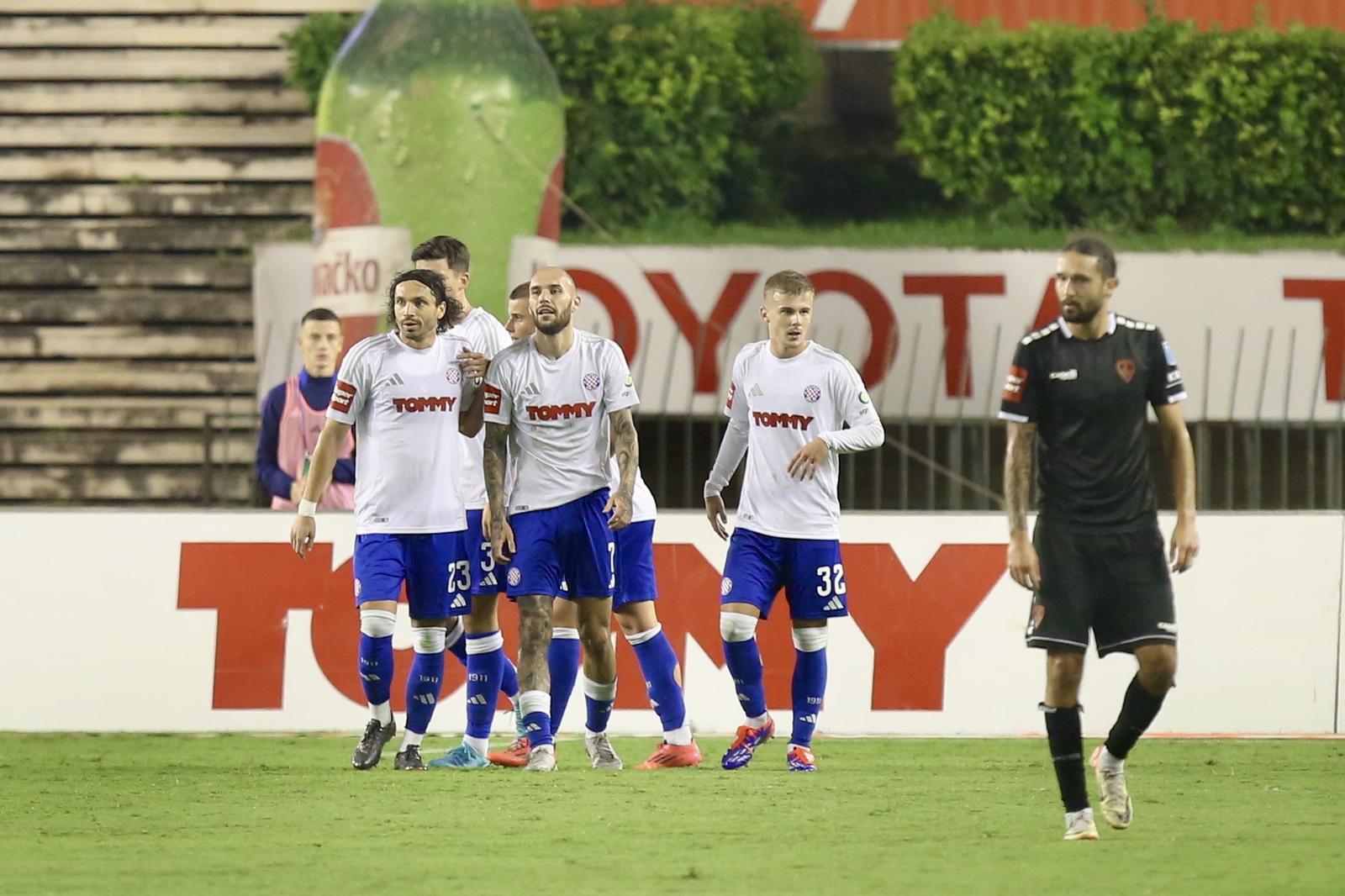 06.10.2024., Split - SuperSport Prva HNL, 9. kolo, HNK Hajduk - HNK Sibenik.  Photo: Ivo Cagalj/PIXSELL