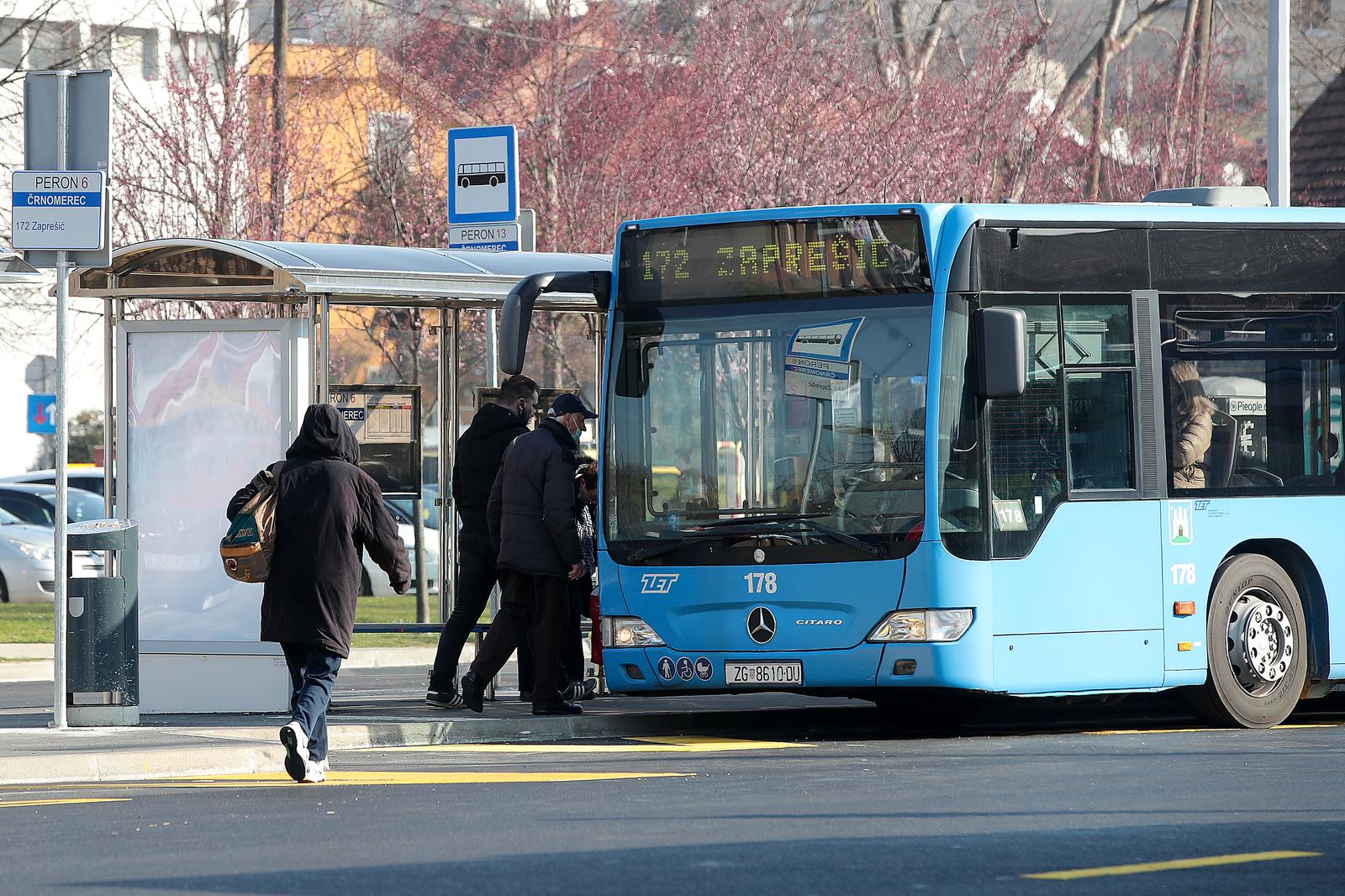 8.3.2021., Zagreb - Novouredjeno okretiste Crnomerec. rPhoto: Goran Stanzl/PIXSELL