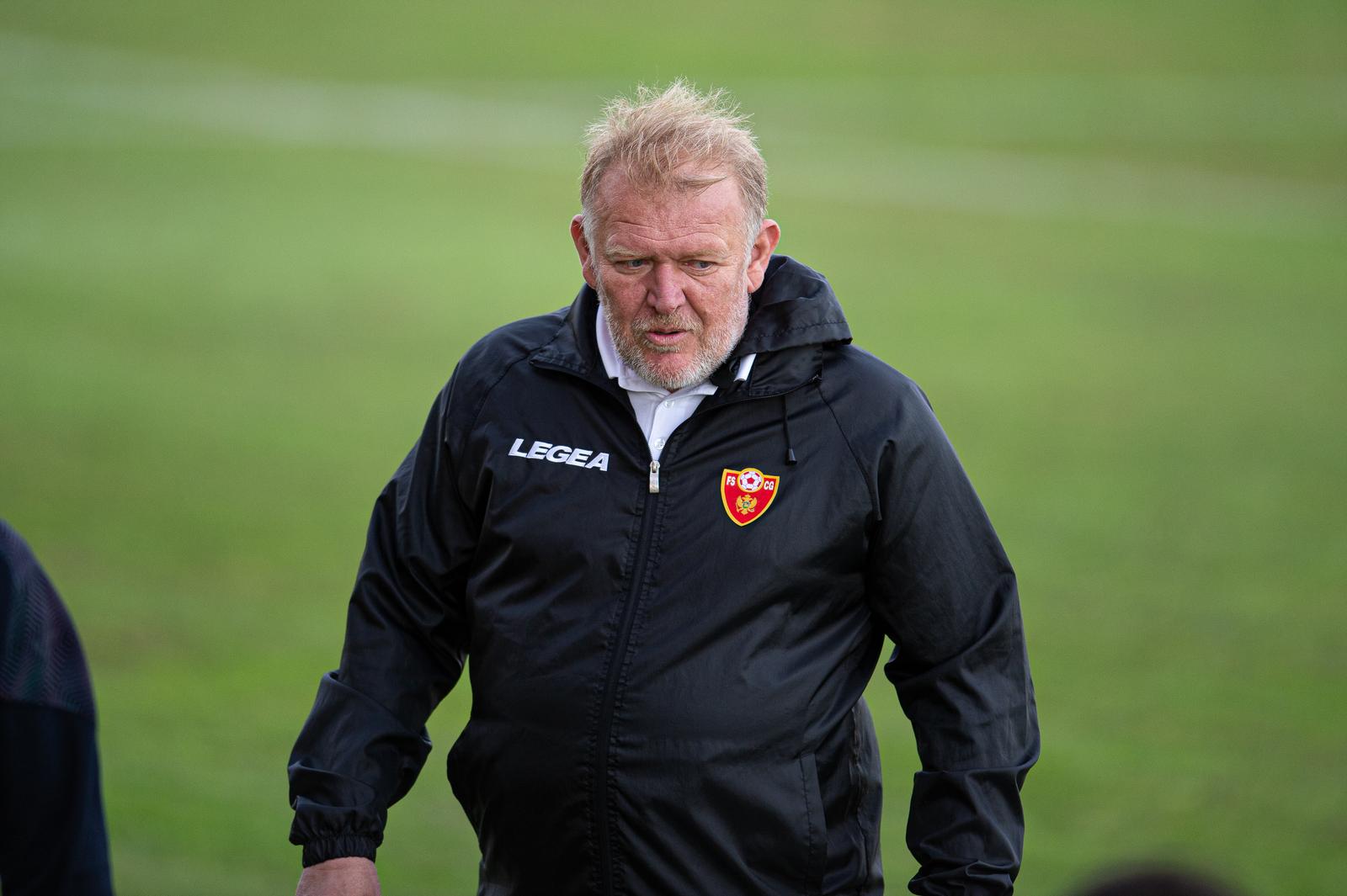 08, October, 2024, Podgorica The training of the A national team of Montenegro as part of preparations for the upcoming UEFA Nations League matches with Turkey and Wales was held at the FSCG Training Camp. Robert Prosinecki. Photo: R.R./ATAImages

08, oktobar, 2024, Podgorica - Trening A reprezentacije Crne Gore u sklopu priprema za predstojece meceve UEFA Lige nacije sa Turskom i Velsom odrzan je u Trening kampu FSCG. Photo: R.R./ATAImages

 Photo: R.R./ATA Images/PIXSELL