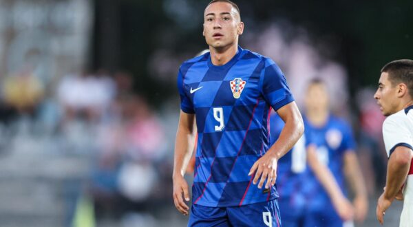 10.09.2024., stadion Branko Cavlovic Cavlek, Karlovac - Kvalifikacije za Europsko U-21 prvenstvo, Hrvatska U-21 - Portugal U-21. Photo: Luka Stanzl/PIXSELL