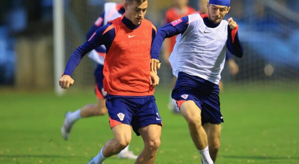 10.10.2024., stadion Maksimir, Zagreb - Trening hrvatske nogometne reprezentacije na Maksimiru uoci utakmice protiv Skotska. Photo: Marko Prpic/PIXSELL