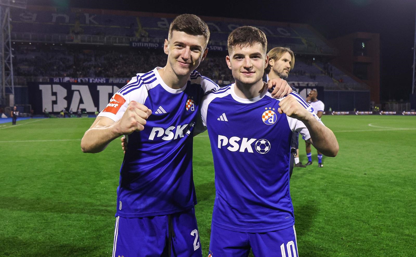 11.05.2024., stadion Maksimir, Zagreb - SuperSport HNL, 34. kolo, GNK Dinamo - NK Osijek. Petar Sucic, Martin Baturina Photo: Luka stanzl/PIXSELL