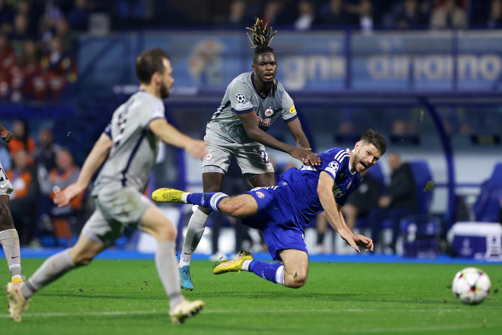 11.10.2022., stadion u Maksimiru, Zagreb - UEFA Liga prvaka, 4. kolo, skupina E, GNK Dinamo - Red Bull Salzburg. Photo: Sanjin Strukic/PIXSELL