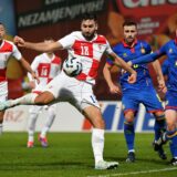 11.10.2024., Gradski stadion Ivan Kusek Apas, Koprivnica - Kvalifikacije za UEFA Europsko U-21 prvenstvo, skupina G, Hrvatska - Andora.
Photo: Vjeran Zganec Rogulja/PIXSELL Photo: Vjeran Zganec Rogulja/PIXSELL