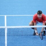 14.09.2024., Varazdin - Davis Cup Svjetska skupina I, susret Hrvatske i Litve. Mec parova izmedju Mate Pavica i Mili Poljicka protiv Edasa Butvilasa i Viliusa Gaubasa. Mili Poljicak Photo: Sanjin Strukic/PIXSELL