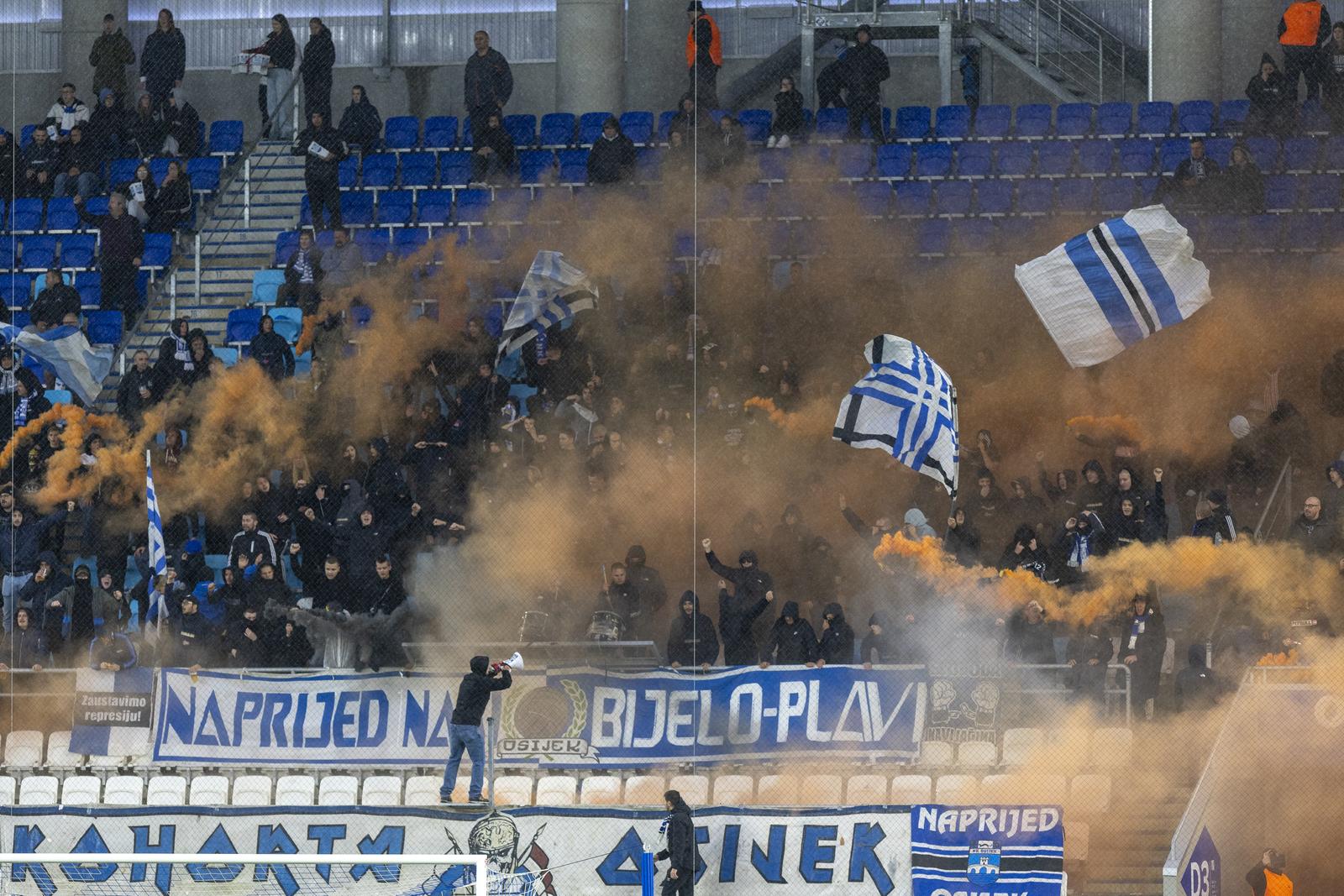 15.09.2024., stadion Opus Arena, Osijek - SuperSport HNL, 06. kolo, NK Osijek - NK Slaven Belupo.
 Photo: Borna jaksic/PIXSELL