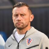 15.10.2024., Gradski stadion Ivan Kusek Apas, Koprivnica - Kvalifikacije za UEFA Europsko U-21 prvenstvo, skupina G, Hrvatska - Grcka. izbornik Hrvatske U-21 Ivica Olic Photo: Vjeran Zganec Rogulja/PIXSELL