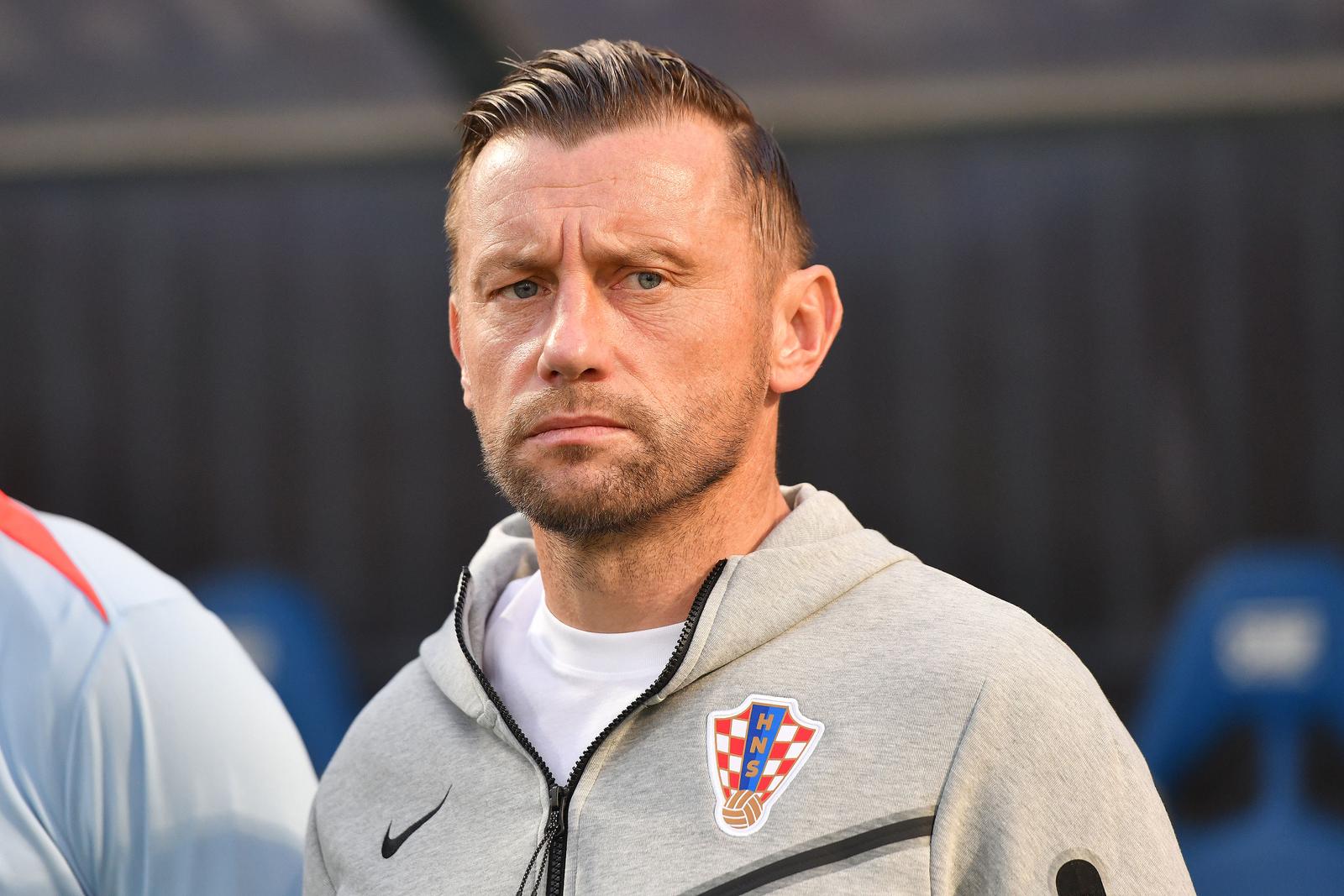 15.10.2024., Gradski stadion Ivan Kusek Apas, Koprivnica - Kvalifikacije za UEFA Europsko U-21 prvenstvo, skupina G, Hrvatska - Grcka. izbornik Hrvatske U-21 Ivica Olic Photo: Vjeran Zganec Rogulja/PIXSELL