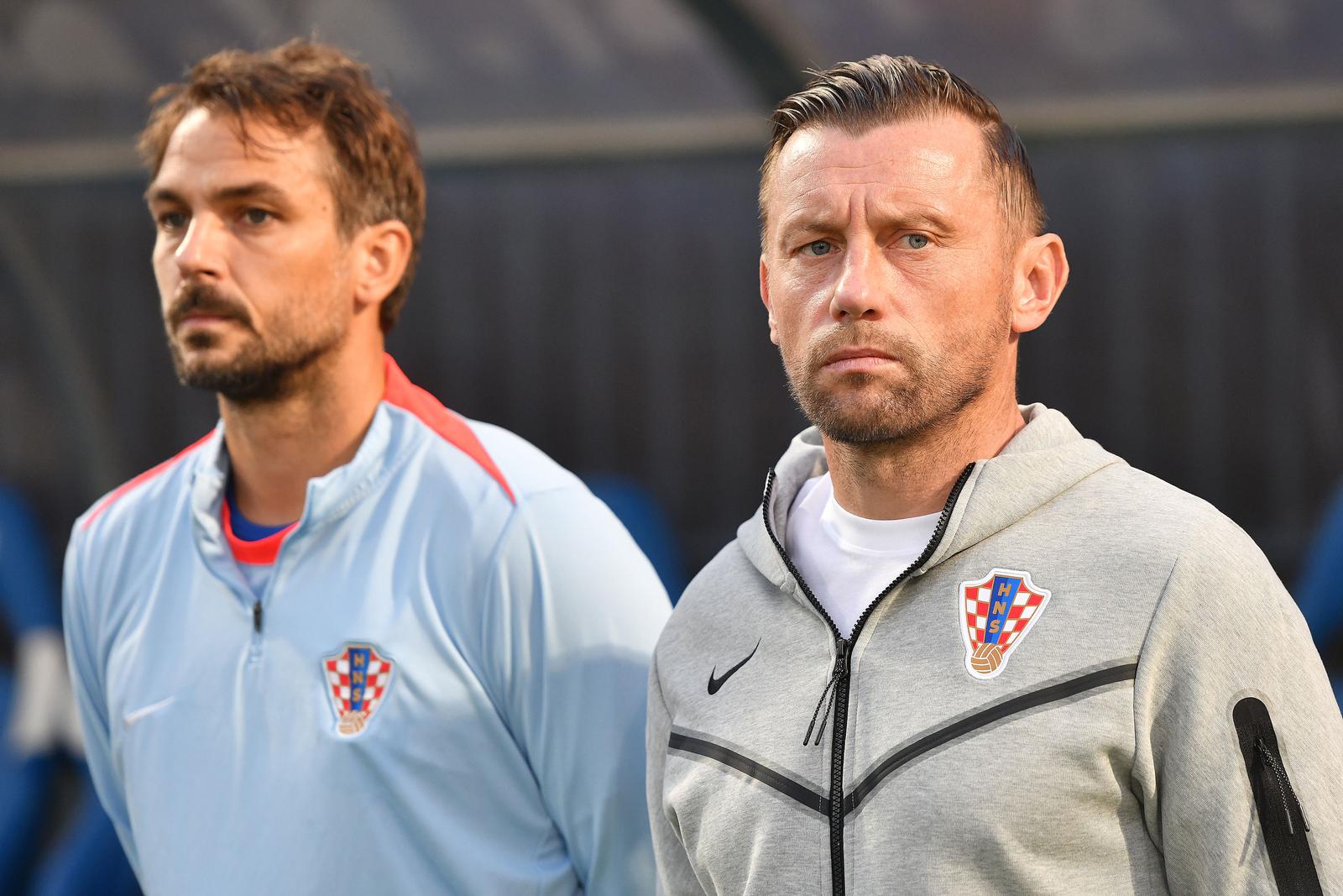 15.10.2024., Gradski stadion Ivan Kusek Apas, Koprivnica - Kvalifikacije za UEFA Europsko U-21 prvenstvo, skupina G, Hrvatska - Grcka. izbornik Hrvatske U-21 Ivica Olic Photo: Vjeran Zganec Rogulja/PIXSELL