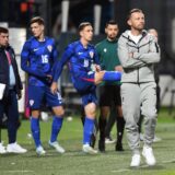 15.10.2024., Gradski stadion Ivan Kusek Apas, Koprivnica - Kvalifikacije za UEFA Europsko U-21 prvenstvo, skupina G, Hrvatska - Grcka. izbornik Hrvatske U-21 Ivica Olic Photo: Vjeran Zganec Rogulja/PIXSELL