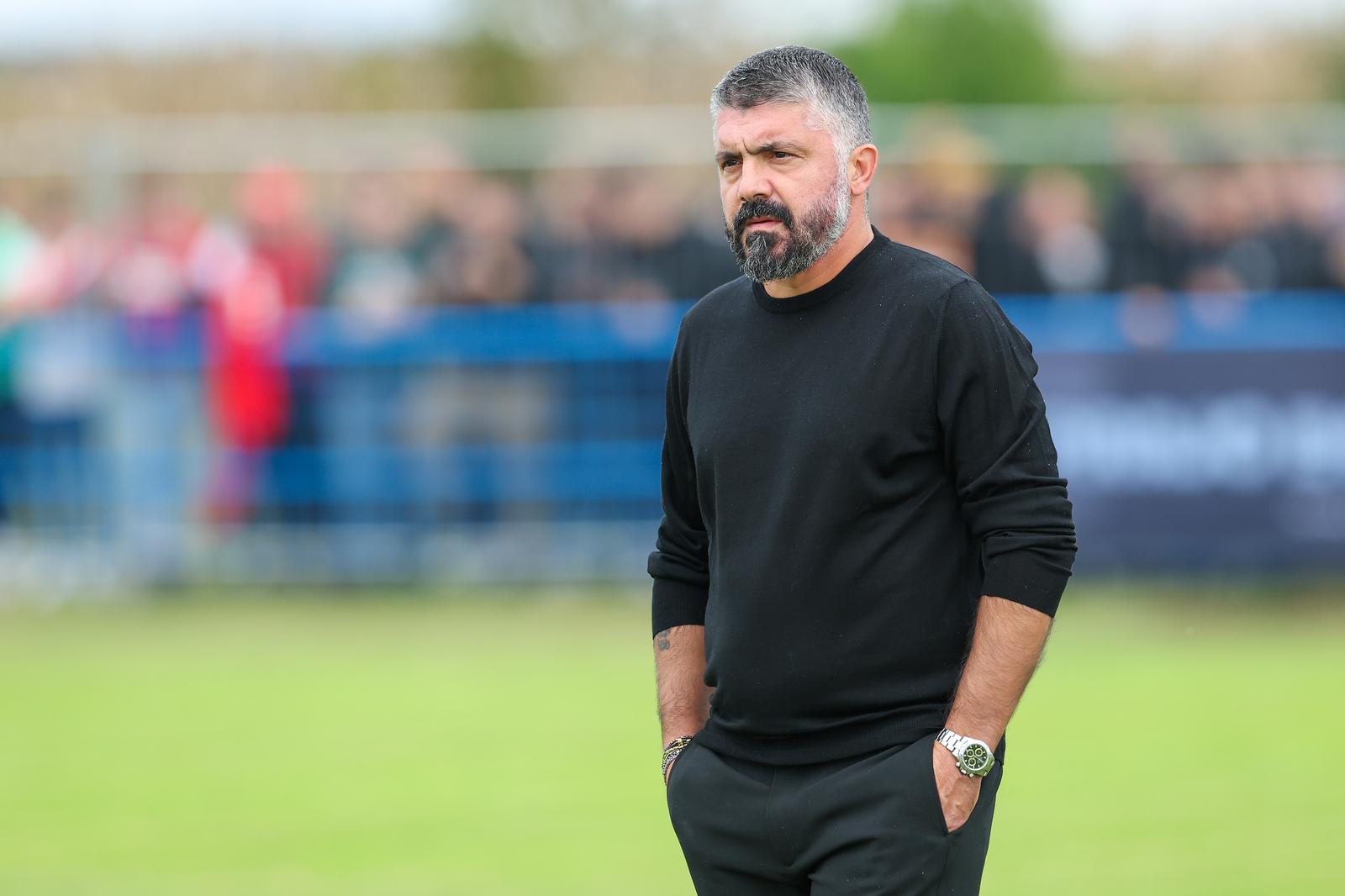 17.09.2024., Grubisno Polje - SuperSport Hrvatski nogometni kup, sesnaestina finala, NK Bilogora 91 - HNK Hajduk. Gennaro Gattuso
 Photo: Matija Habljak/PIXSELL