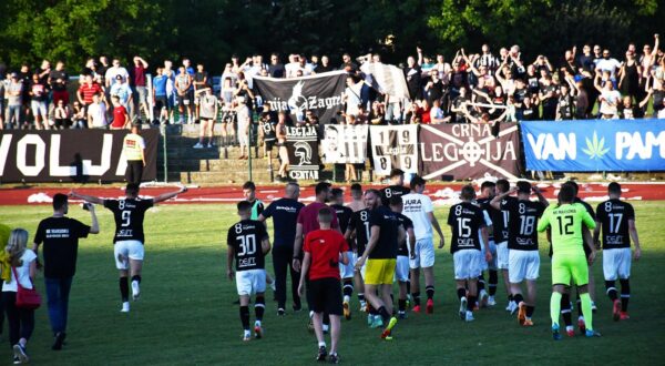 18.06.2022., Slavonski Brod - Kvalifikacije za popunu 3. lige: Marsonia - Trnje. Pobjeda i slavlje Marsonije.

 Photo: Ivica Galovic/PIXSELL