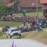 20.04.2024., Barilovic - Publika na WRC Croatia Rally 2024 na dionici Pecurkovo Brdo - Mreznicki Novaki u mjestu Leskovac Barilovicki. Photo: Kristina Stedul Fabac/PIXSELL