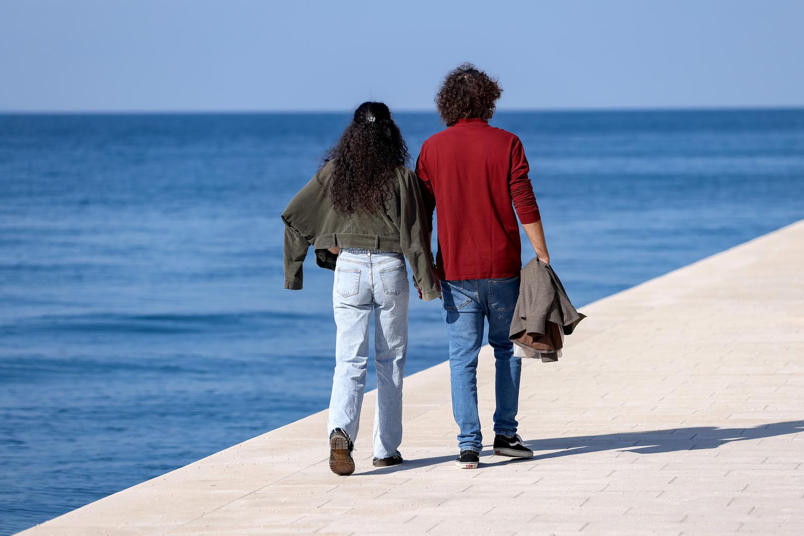 20.10.2024., Zadar - Suncano prijepodne u gradu Photo: Sime Zelic/PIXSELL