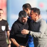 20.10.2024., Koprivnica- Gradski stadion Ivan Kusek Apas u Koprivnici. Slaven Belupo i Hajduk sastali su se u 10. kolu SuperSport HNL-a. Trener Hajduka Gennaro Gattuso i trener Slaven Belupa Kovacevic Mario  Photo: Slavko Midzor/PIXSELL