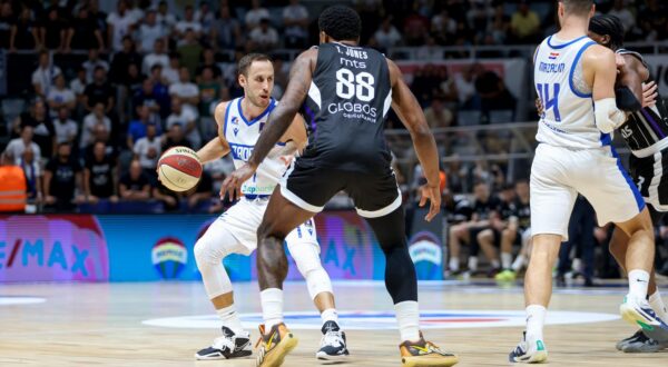 20.10.2024., Zadar - dvorana Kresimira Cosica, Zadar - AdmiralBet ABA liga, 05. kolo, KK Zadar - KK Partizan Photo: Sime Zelic/PIXSELL