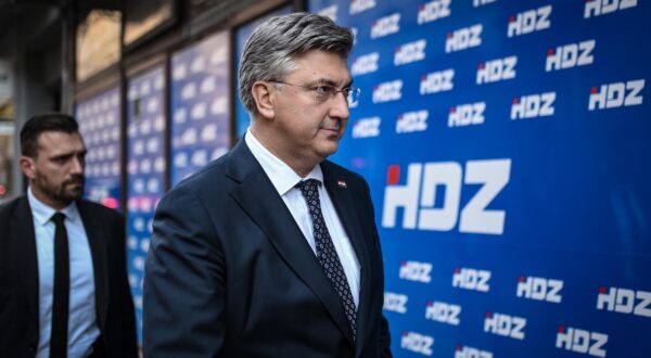 21.10.2024., Zagreb -  Konstituirajuca sjednica novoga Predsjednistva HDZ-a. Premijer Andrej Plenkovic Photo: Josip Regovic/PIXSELL